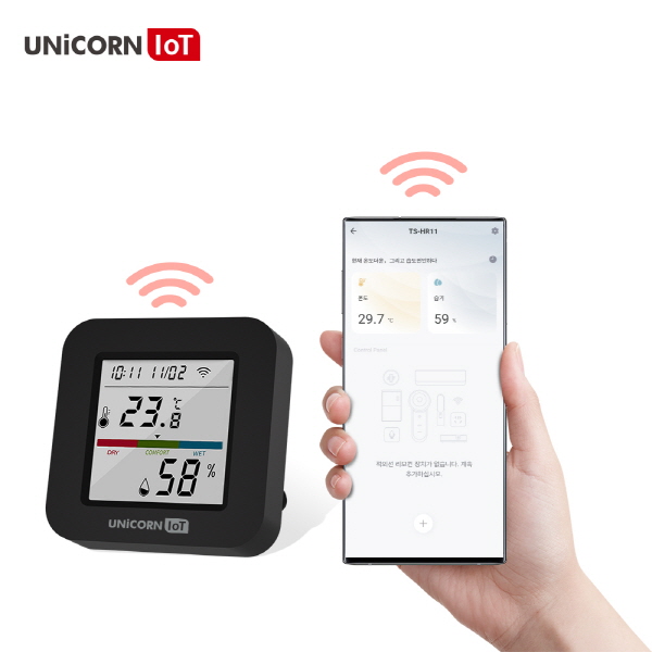 ��Ȱ���� ��Ÿ��Ȱ���� [������IoT] WiFi ����Ʈ LCD�½��� ���ɸ����� �ó��� ������ �������� TS-HR11 (66mm x 66mm x 17mm / 50g) ��ǰ ����