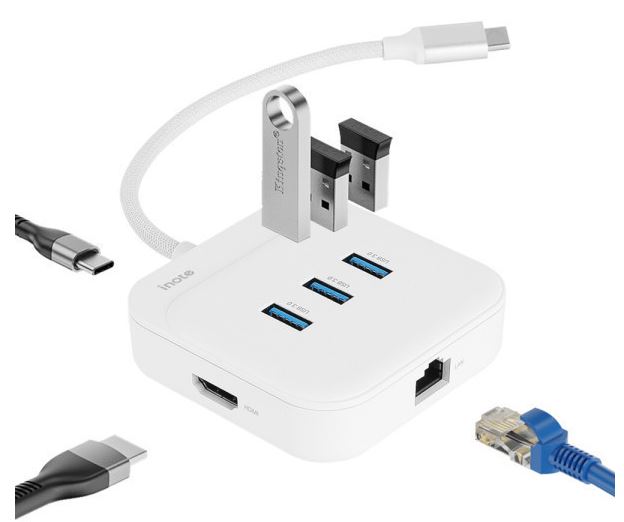 ���̳�Ʈ CH60P CŸ�� �̴��� ����Ʈ 4K 60Hz ��Ƽ ��� 6in1