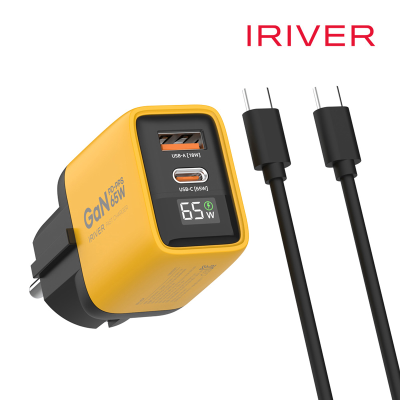 ���̸��� 65W 2��Ʈ PPS GaN LCD ���÷��� �ʰ��� ������ ������(CtoC���̺�����)