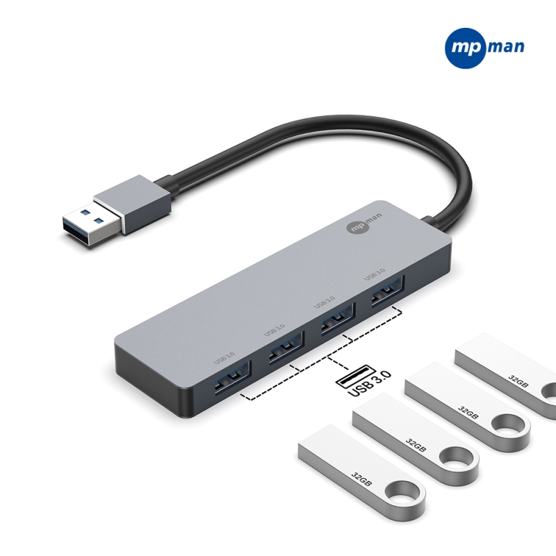 ���Ǹ� USB3.0 AŸ�� 4in1 4��Ʈ ��Ƽ ���