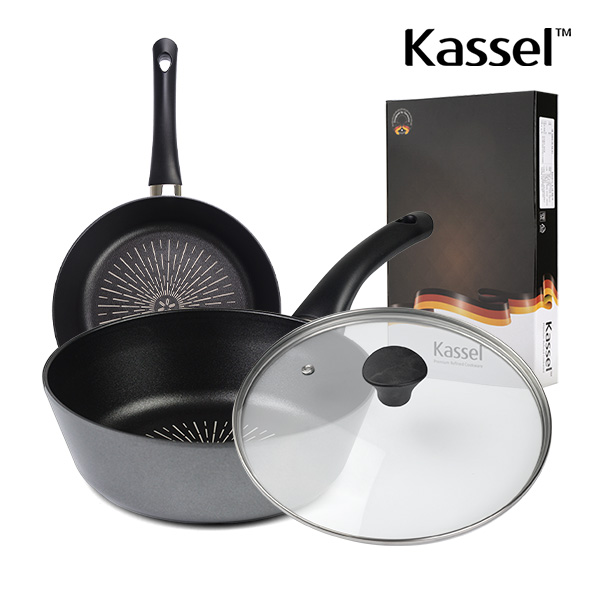 �ֹ��ǰ �Ķ����� ī�� �����Ʈ �÷���(Cook Right Plus)  �δ��� ������ 24cm + �����Ѳ� 24cm ��ǰ ����