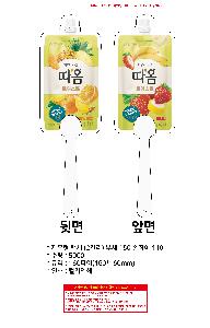 계절판촉물 | 자유형 팬시 2컬러 부채 150∅~190∅ 손잡이110mm